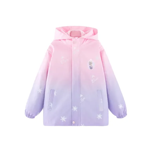 Disney Ветровка Розово-фиолетовый Градиентный Детский