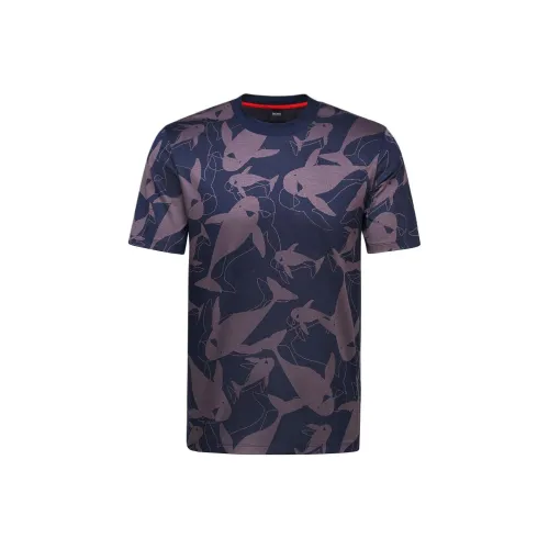 Hugo Boss T-Shirt Унисекс Темно-синий