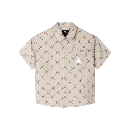 Конверс Буква Детский топ Летний Детский Овсяный