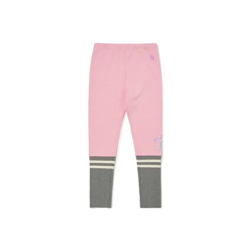 Леггинсы MLB Base Logo для детей 3-7 лет розовые