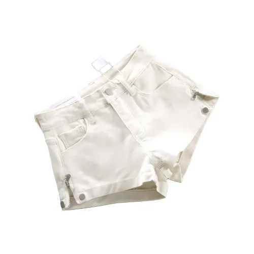 Мед Джинсовые шорты Унисекс Белый