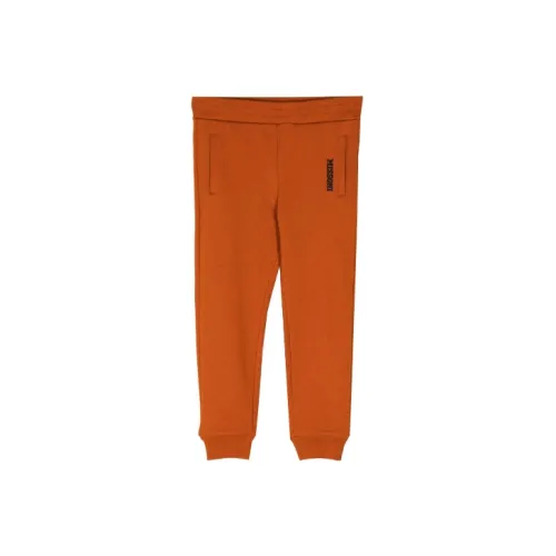 MISSONI Kids Одежда Вязаные Тренировочные Штаны Детские Пламенно-Оранжевые