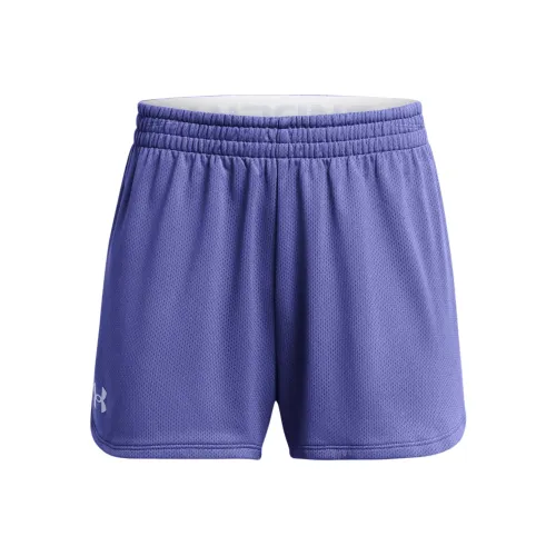 Under Armour UA Tech™ Kids Shorts Детские Фиолетовые