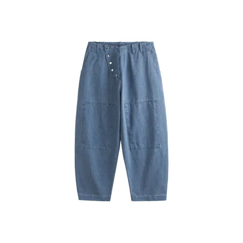ME DA IGUAL Blue Men's Cargo Pants ME DA IGUAL Синий Мужские Карго Брюки