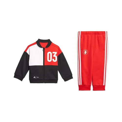 Adidas x Disney Комбинезоны и ползунки Черный Свежий Красный для детей 3-7 лет