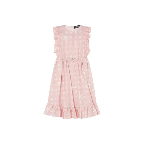 VERSACE Розовые Платья для Детей