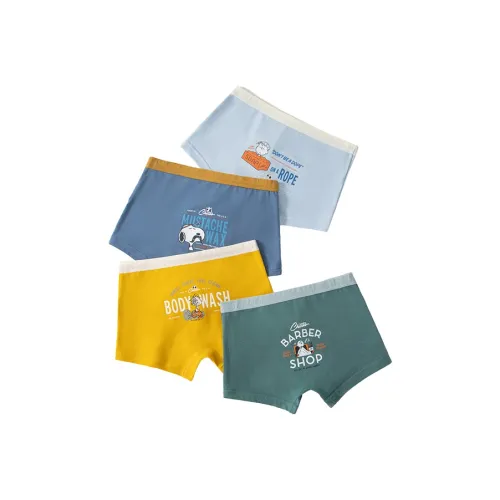 SNOOPY Трусы 4 шт. Смешанные цвета Подростки