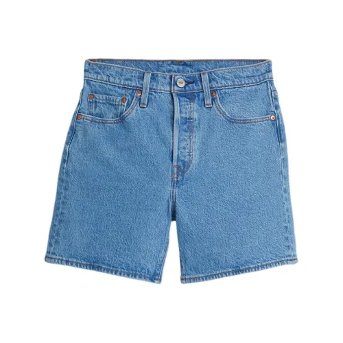 Levi's Джинсовые шорты Женские Blue