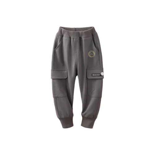 October Mommy Тренировочные брюки для малышей Темно-серый