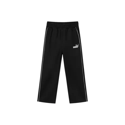 PUMA Sportstyle Series Черные Унисекс Вязаные Тренировочные Брюки