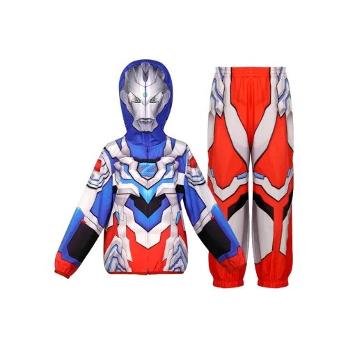 IKALI Повседневная спортивная одежда Ultraman Z Солнцезащитный комплект для детей 3-7 лет
