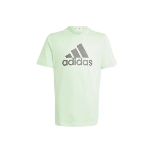Adidas Зеленая Детская Футболка