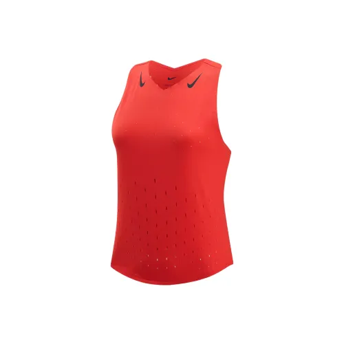 Nike AEROSWIFTDri Форма ADV Спортивные жилеты Женские Светло-красный Черный