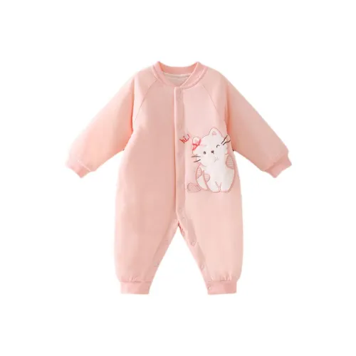 T.MOO Coverall SWEET CAT Отложной воротник Clam Infant и Toddler