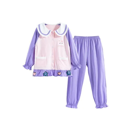 Пижамный комплект Bei Beiyi фиолетовый детский