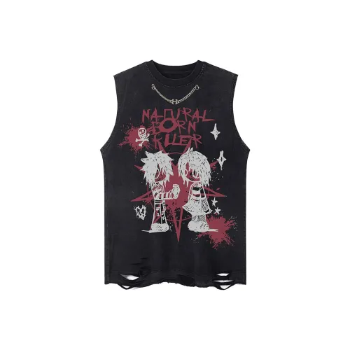 YEARNED Черная Унисекс Майка