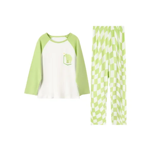 Red Bean Домашняя одежда Весна Morning Зеленый Подростки