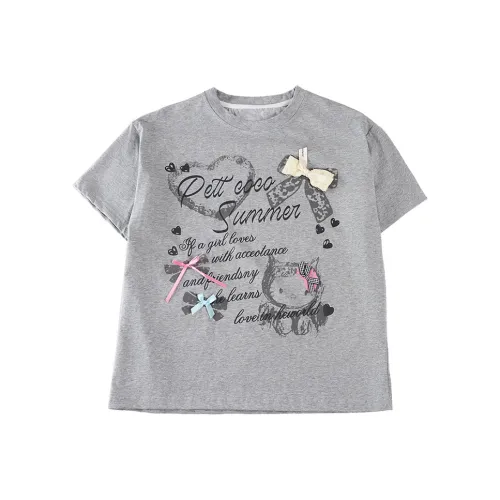 Miller Castle T-Shirt Серый Подростки