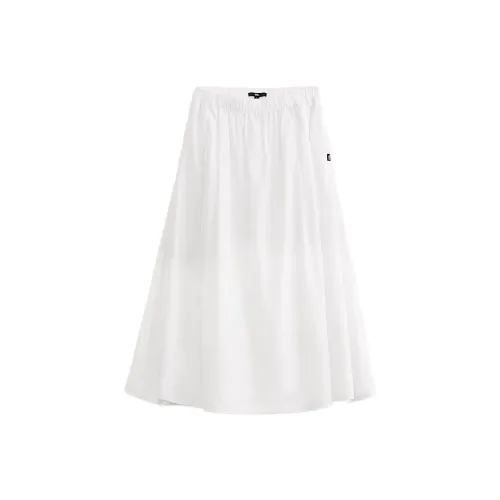 Vans Повседневный Длинный Юбка Женская Белая
