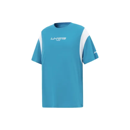 LINING YOUNG Комплексное физическое развитие T-рубашка Океан Синий Детская