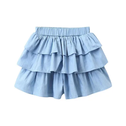 Kemi Bear Шорты для детей 3-7 лет светло-синий деним