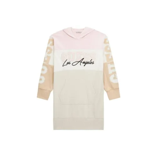 GUESS Детское платье бежевого цвета