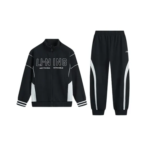 LINING YOUNG Повседневная спортивная одежда Sports Life Collection Черный Детский
