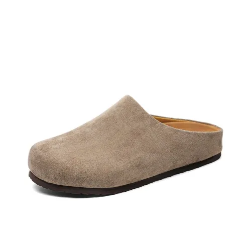 SOBB Устойчивые к истиранию домашние тапочки мужские серые