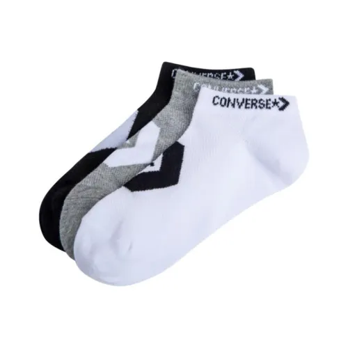 Converse Socks 3 Pack Pure White Baby