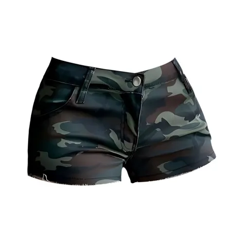 IQC Джинсовые шорты Женские Камуфляж