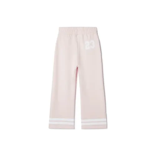 OFF Белый Повседневные Штаны Свободный крой Детский Цвет Лотос