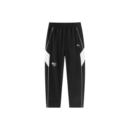 Детские PUMA Вязаные Спортивные Штаны Sportstyle Series SS25 Черные 90001