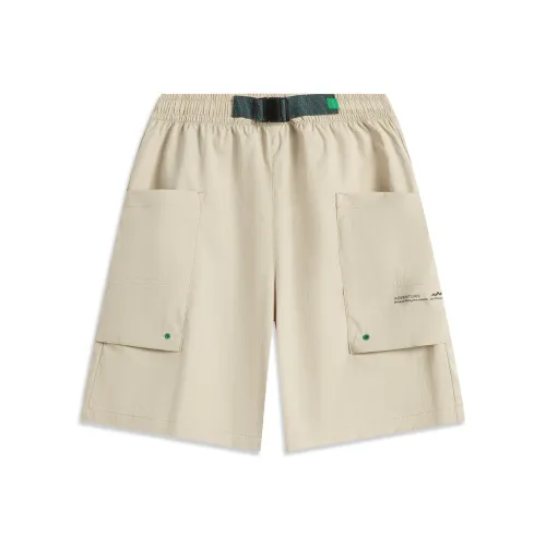 LINING YOUNG На открытом воздухе Шорты Берег Серый