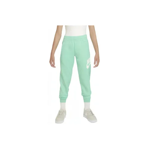 Nike Детская одежда Joggers Вязаные Тренировочные штаны Зеленый Детский