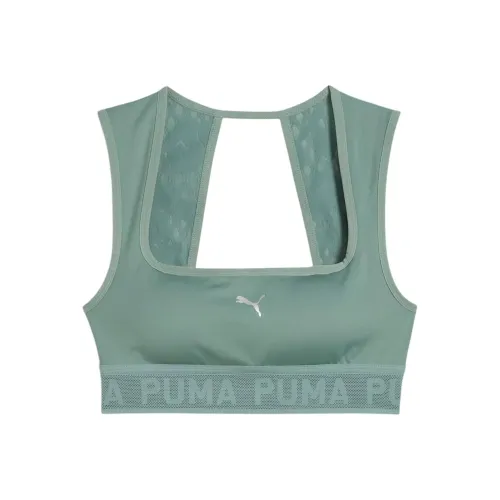 PUMA Спортивное белье Женское Зеленый Луна