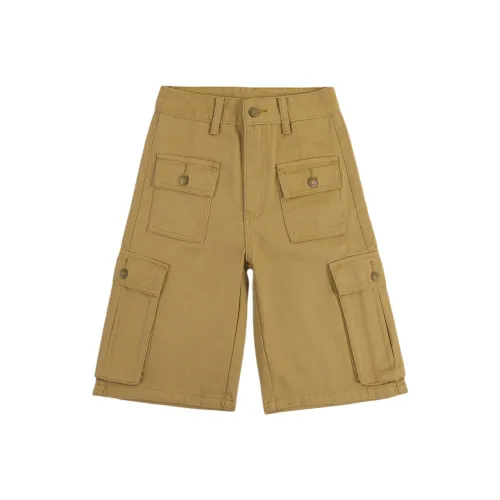 Розовые джинсовые шорты женские хаки