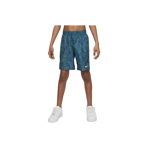 Nike Плавание Кроссовки Детский Купальник Детский Сад Синий