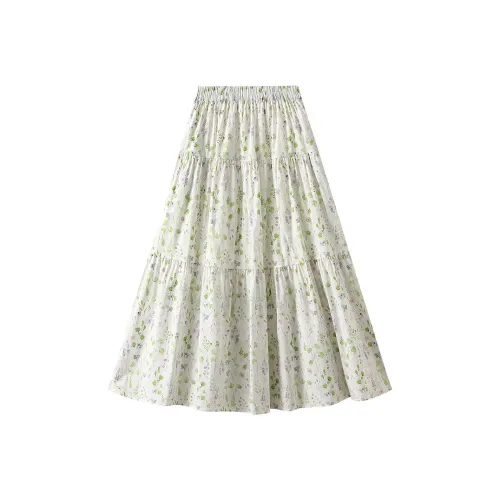 Benhou Повседневный Длинный Юбка Женские