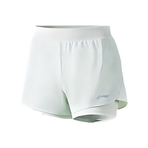 Спортивные шорты с подкладкой женские светло-синие Bowl