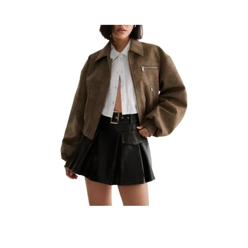 NASTY GAL ПУ (полиуретан) Плиссированная Мини Юбка Кожаная Короткая Юбка Женская Черная