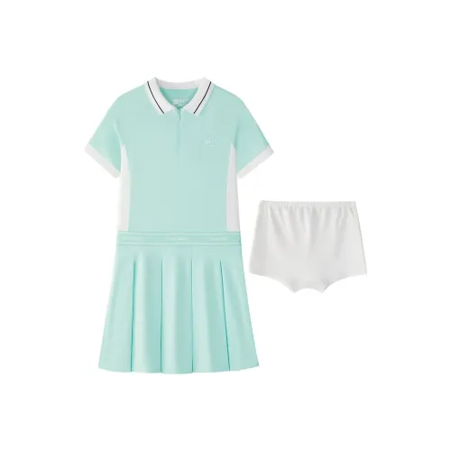 Подростки FILA KIDS x DP WORLD TOUR Комплект с юбкой Grass Aqua Green