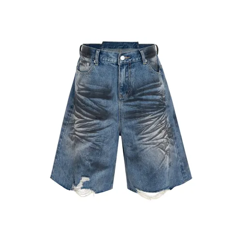 YEARNED Джинсовые шорты Унисекс Blue
