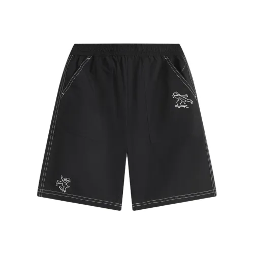 LINING YOUNG Sports Life Collection Overall Fitness Шорты Черные