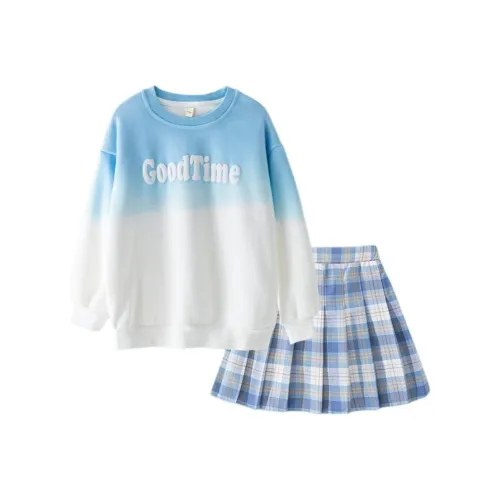 Подростки Youyou 1 Point Комплект с юбкой Iris Синий