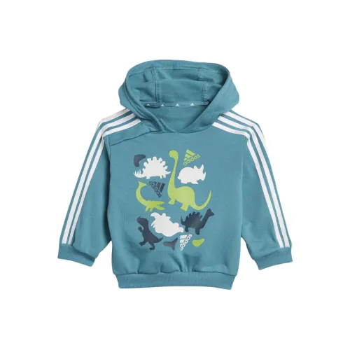 Adidas Kids Комплекты DINO CAMO ALL OVER PRINT French Terry Jogger Набор Синий Infant And Toddler