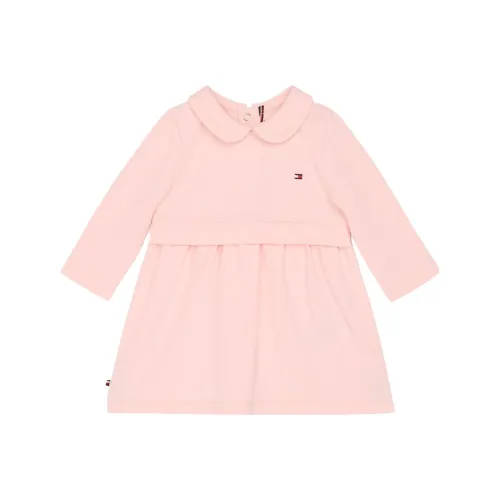 Tommy Hilfiger Платье Румяно-розовое для малышей и детей дошкольного возраста