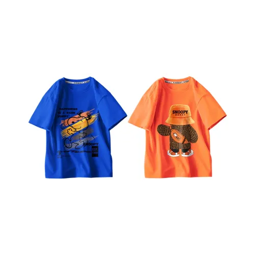 Снупи T-рубашка 2 упаковки для детей от 3 до 7 лет