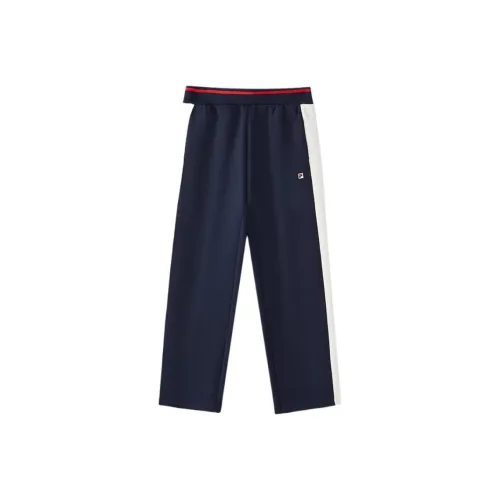 Подростки FILA KIDS Вязаные Тренировочные Штаны Serene Void Синий