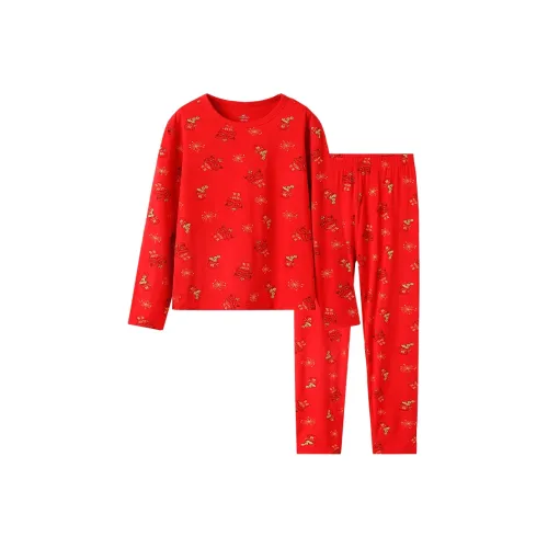 YeeHoO Новогодний термоконтейнер для детей красный