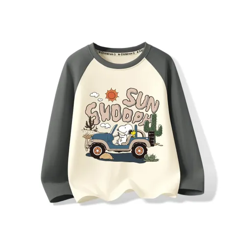 Снупи T-рубашка для детей от 3 до 7 лет